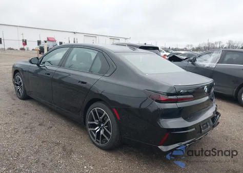 2025 BMW 760I xDrive z USA, uszkodzony, nr VIN WBA33EJ07SCV41593